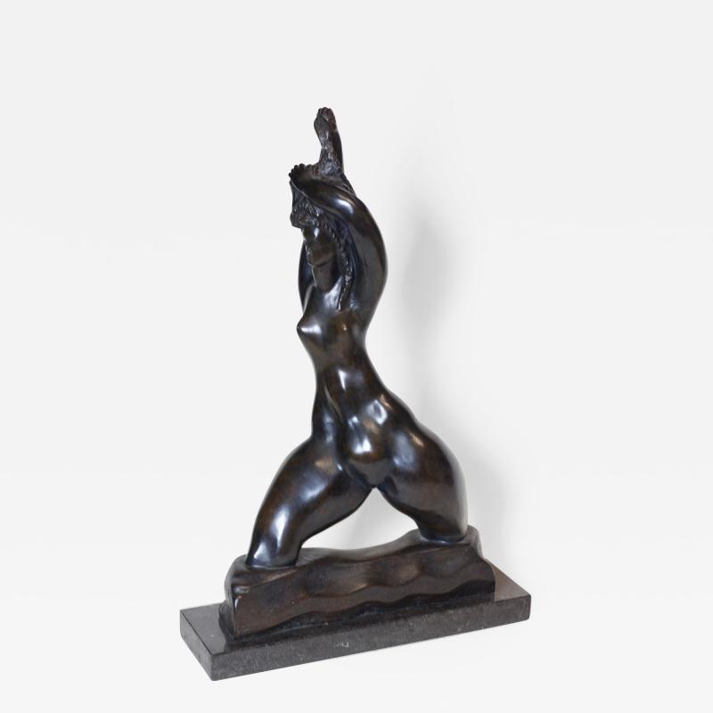 Michael Lanz Michael Lantz Bronze Female Sculpture org American