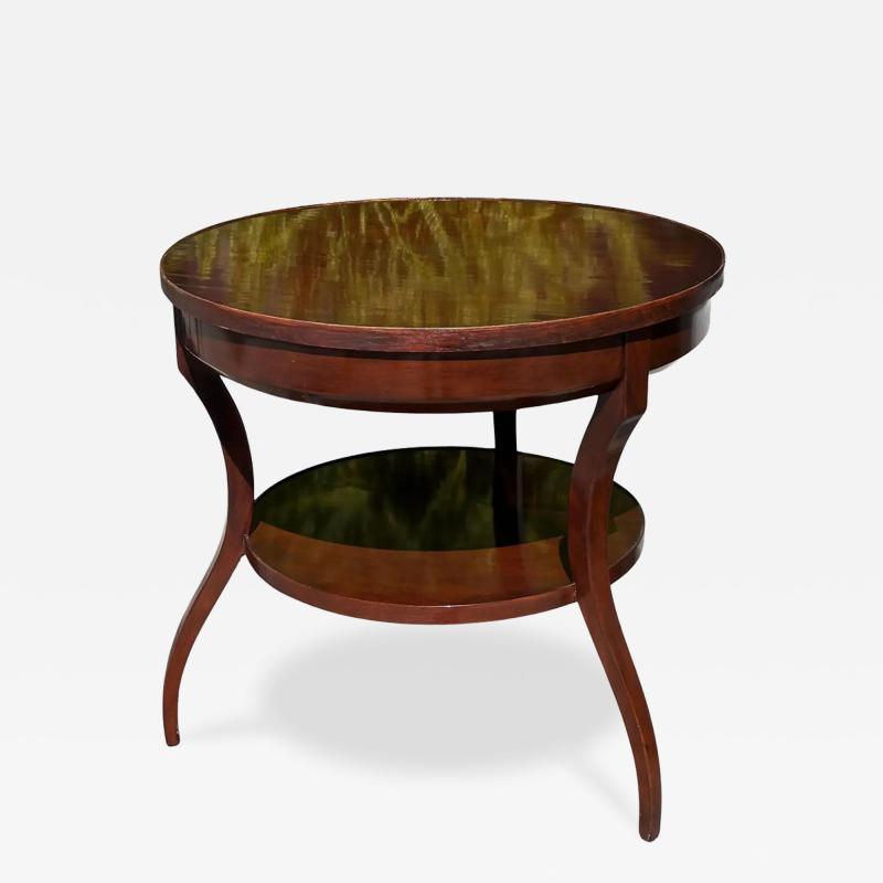 Michael Taylor Michael Taylor Directoire Style Mahogany Side Table Savoy
