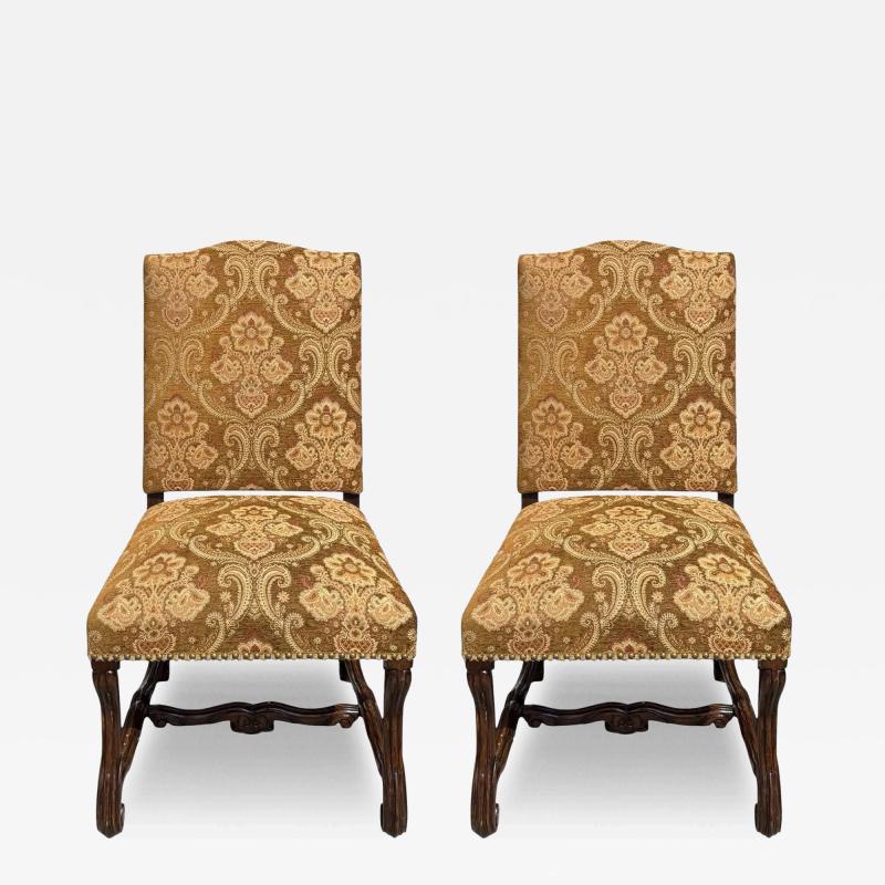 Michael Taylor Pair of Panache for Michael Taylor Barcelona Side Chairs
