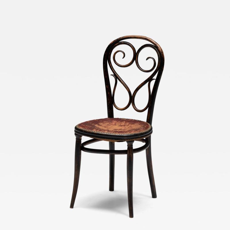 Michael Thonet Art Nouveau Bentwood Chair by Thonet Austria 1900s