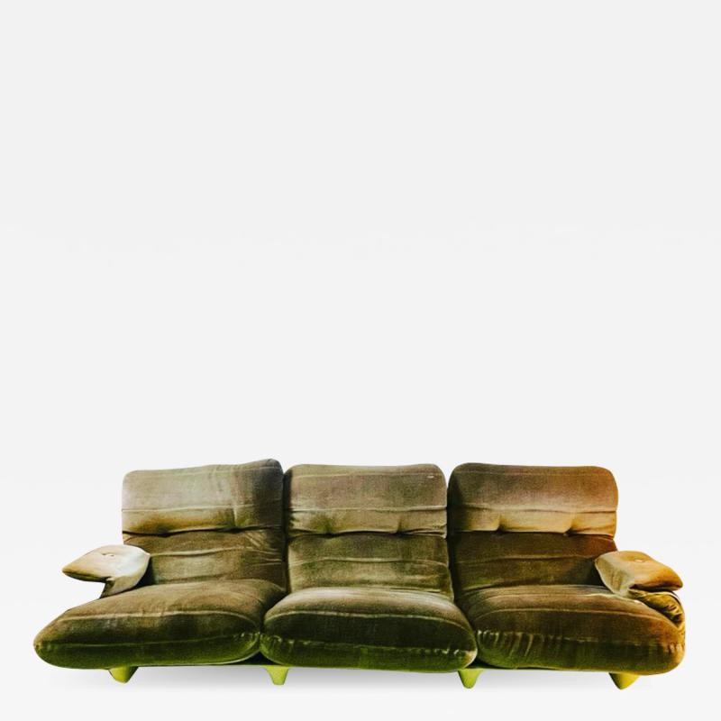 Michel Ducaroy EXCEPTIONAL RARE FRENCH MODERNIST PERSPEX THREE SEAT COUCH BY MICHEL DUCAROY
