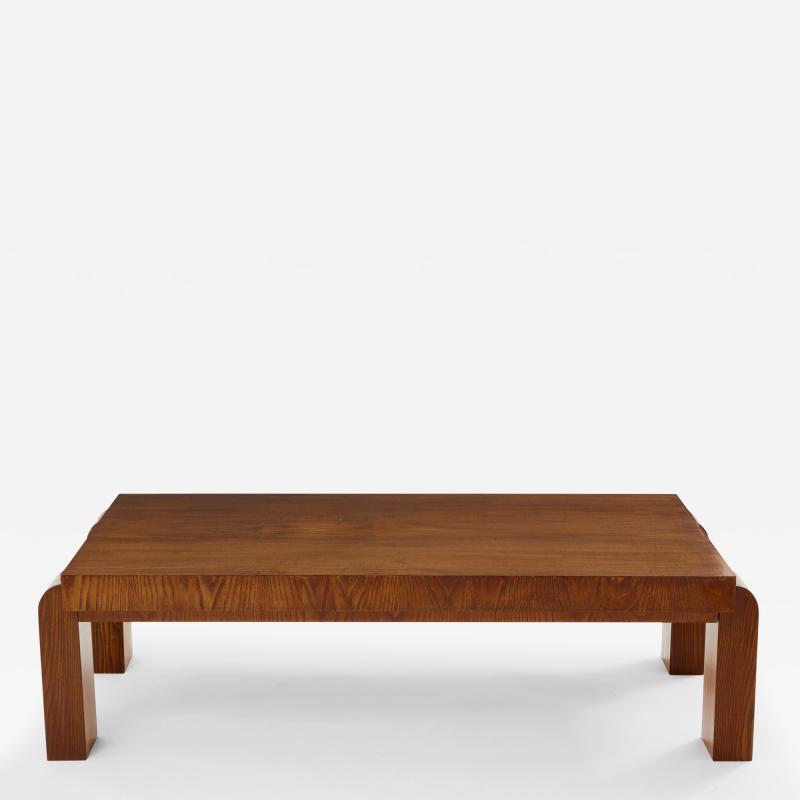 Michel Dufet Michel Dufet modernist ashwood coffee table 1930