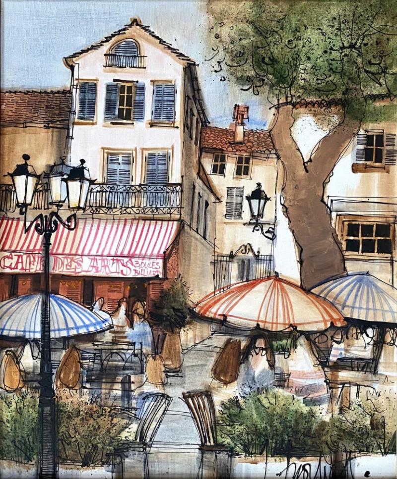 Michel Guy Nochet Cafe des Arts 