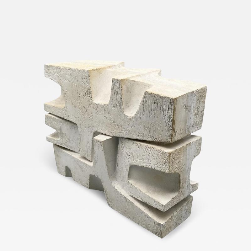 Michel Lucotte Plaster sculpture by Michel Lucotte France 1961