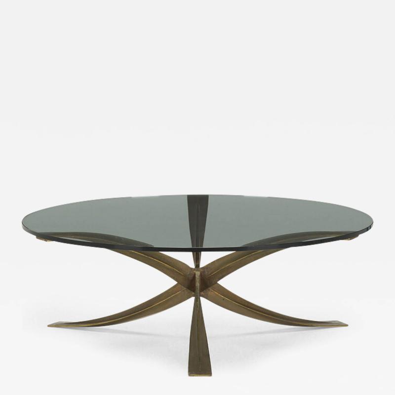 Michel Mangematin BRONZE COFFEE TABLE BY MICHEL MANGEMATIN