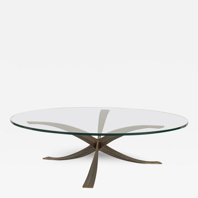 Michel Mangematin Michel Mangematin coffee cocktail table France c1960