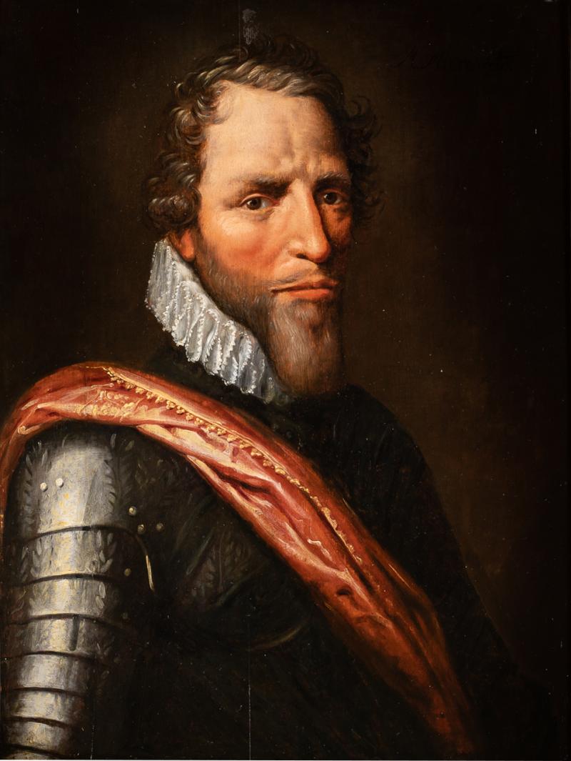 Michiel Jansz Van Mierevelt Portrait of Prince Maurits of Nassau around 1607