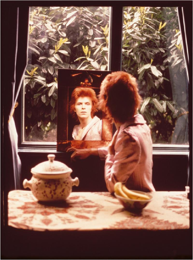 Mick Rock Bowie In The Mirror