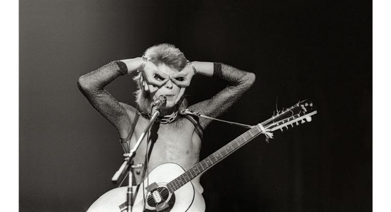 Mick Rock Bowie Owl Eye