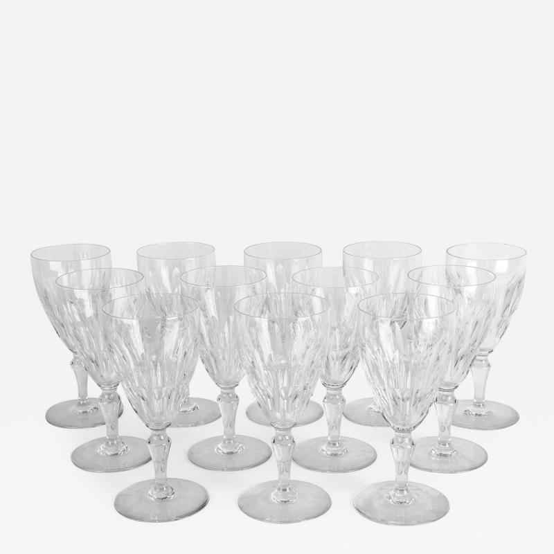 Mid 20th Century Baccarat Crystal Glassware Set