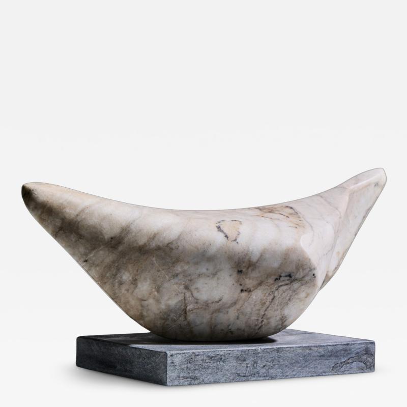 Mid Century Abstract Carved Stone Sculpture