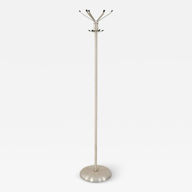 Mid Century Aluminum Coat Tree Hat Rack