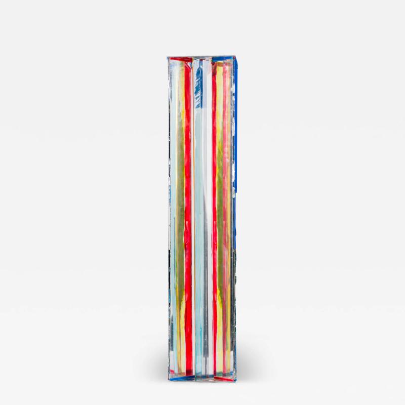 Mid Century American Abstract Acrylic Sculpture