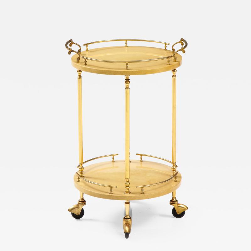 Mid Century Bar Cart by Aldo Tura 