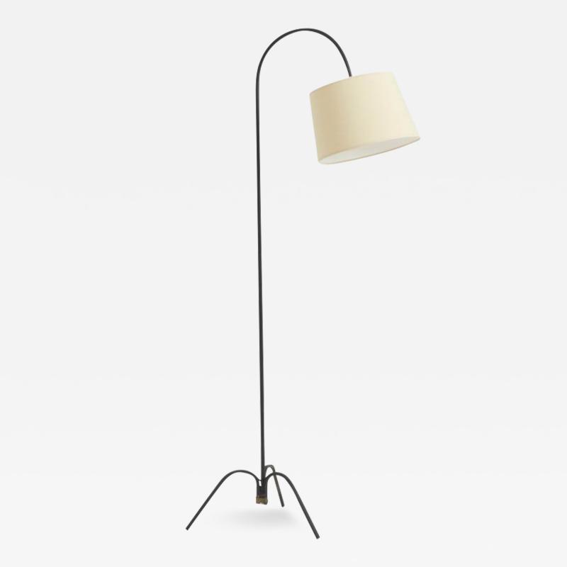 Mid Century Black Floor Lamp