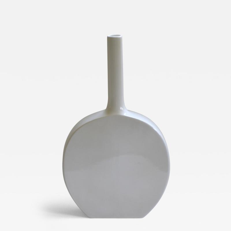 Mid Century Blanc de Chine Ceramic Vase