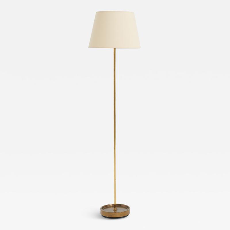 Mid Century Brass Floor Lamp