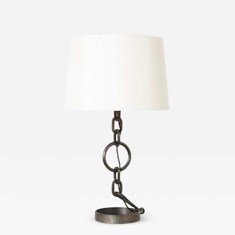 Mid Century Chain Table Lamp