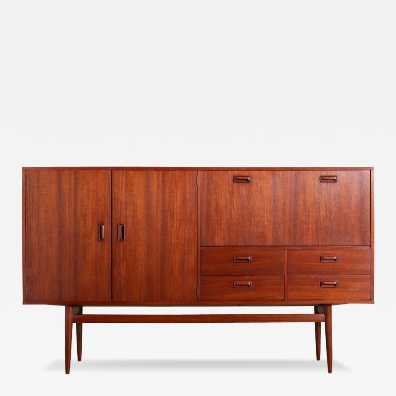 Mid Century Danish Modern Bar Cabinet Classic 1960s Scandinavian Design