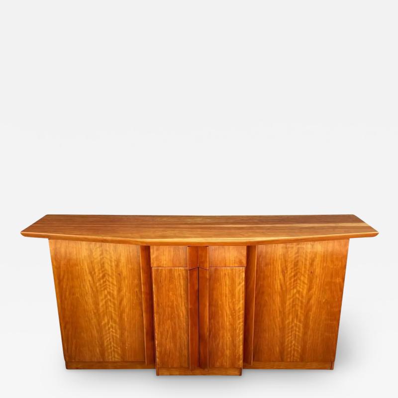 Mid Century Danish Modern Credenza or Cabinet in Cherry Wood