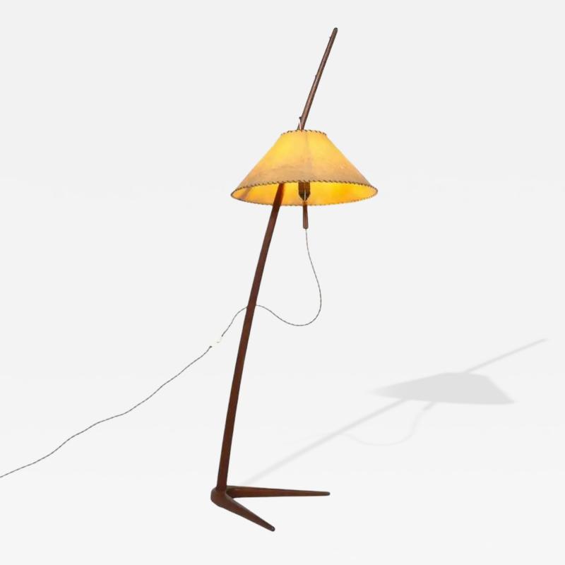 Mid Century Floor Lamp model 2076 Dornstab by J T Kalmar