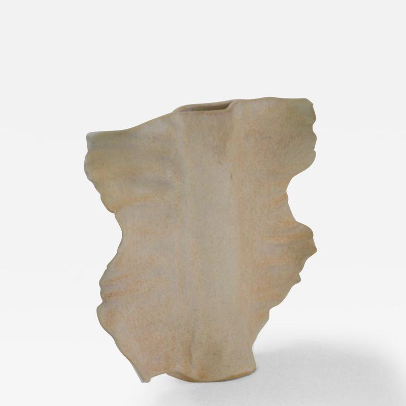 Mid Century Hand Thrown Ceramic Vase