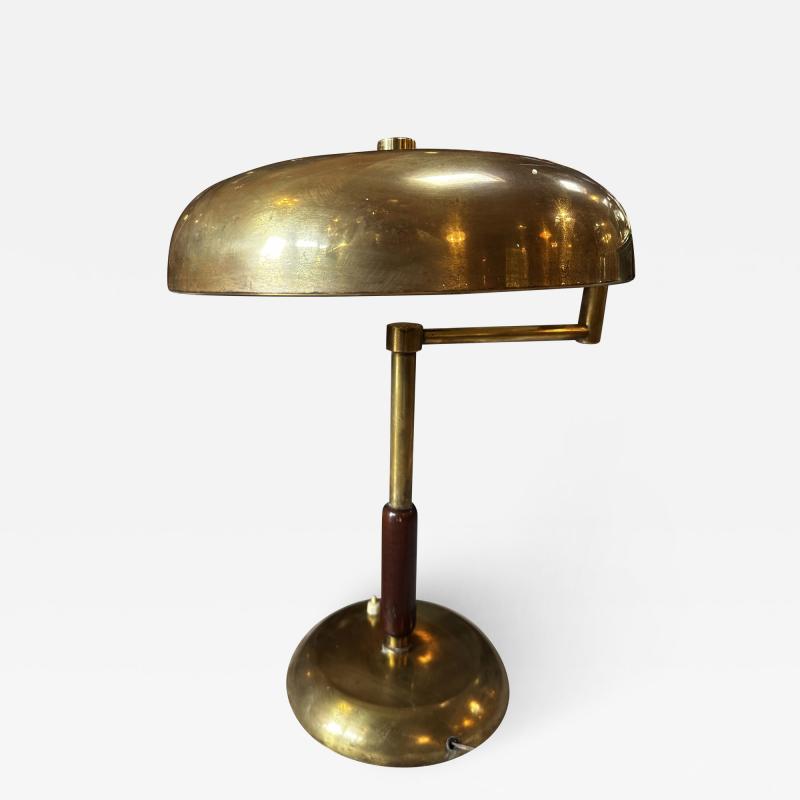Mid Century Itaian Adjustable Table Lamp 1960s
