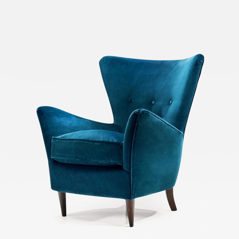 Mid Century Italian Armchair Italy 1950s