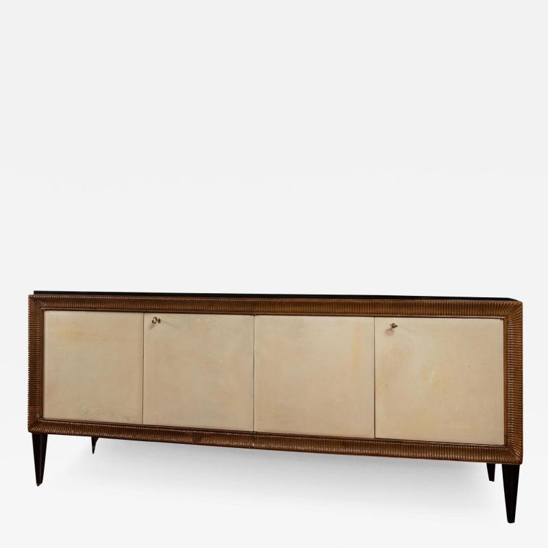 Mid Century Italian Parchment Sideboard