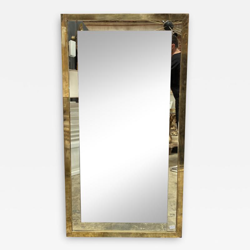 Mid Century Large Italian Wall Mirror 1950s