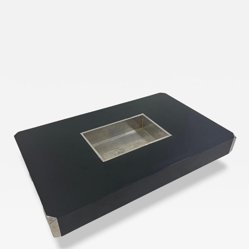 Mid Century Modern Alveo Coffee Table by Willy Rizzo for Mario Sabot 1970s