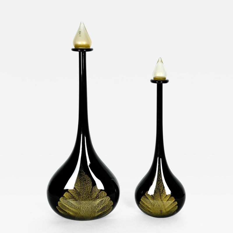 Mid Century Modern Art Deco Style Two Pieces Murano Deco Set