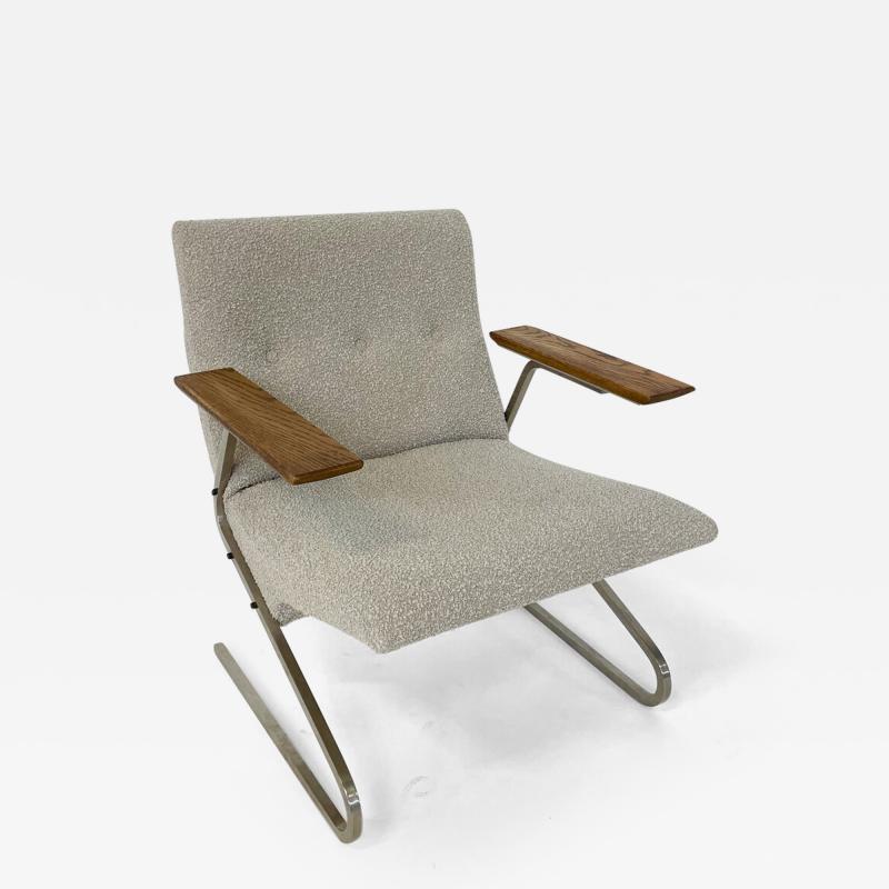 Mid Century Modern Cantilever Armchair by George van Rijck for Beaufort
