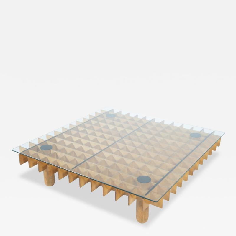 Mid Century Modern Coffee Table in the style of Gianfranco Frattini Italy