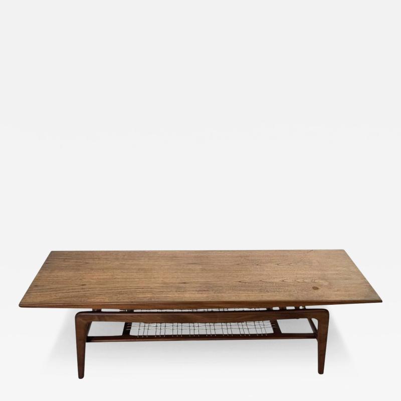 Mid Century Modern Coffee Table teak 1960s