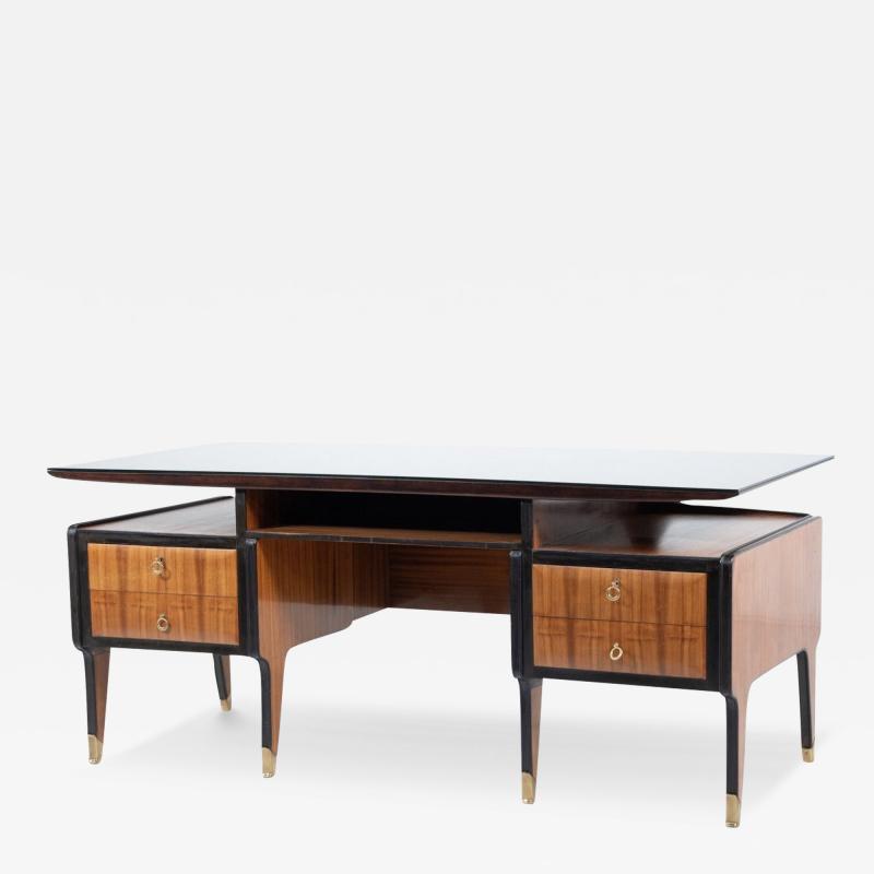 Mid Century Modern Desk by Vittorio Dassi Italy 1950s