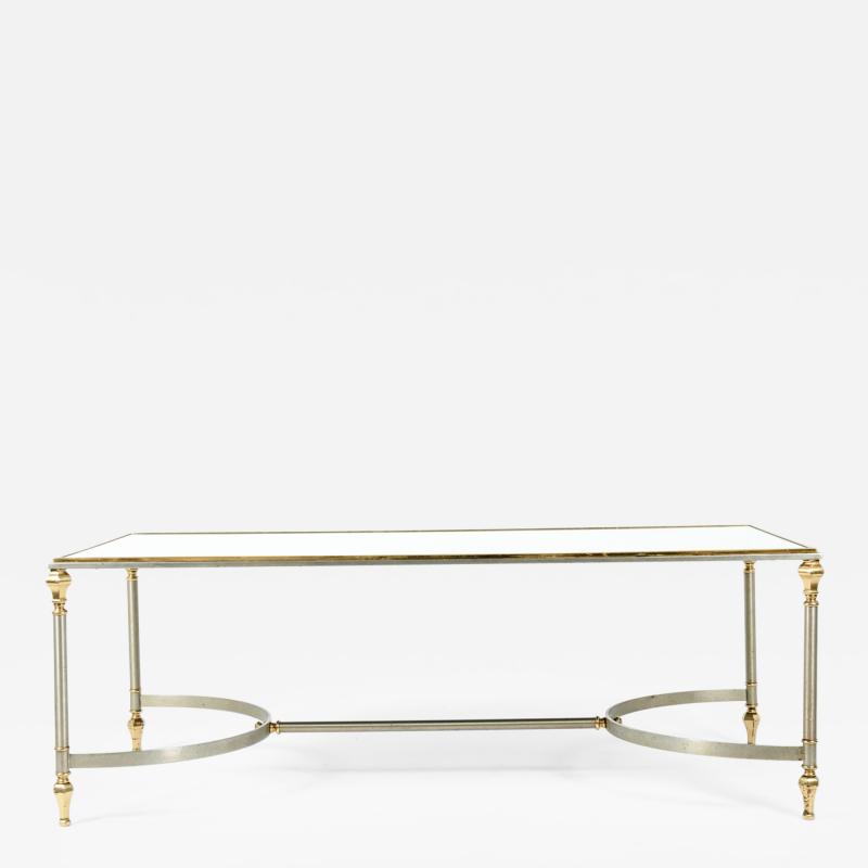 Mid Century Modern Glass Top Center Table
