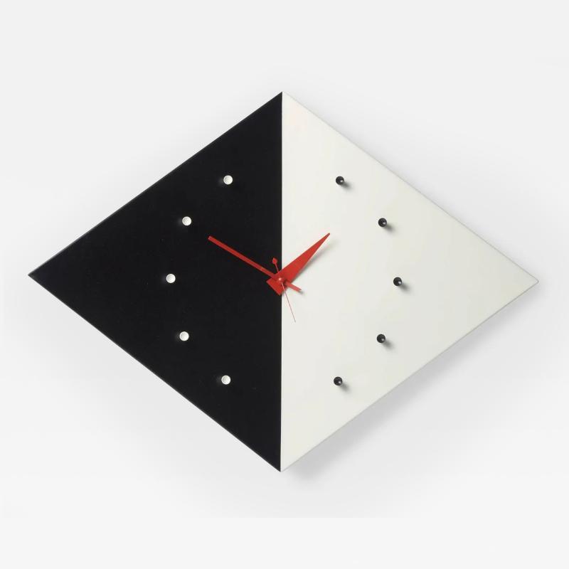 Mid Century Modern Kite Wall Clock by George Nelson Howard Miller Vitra Label