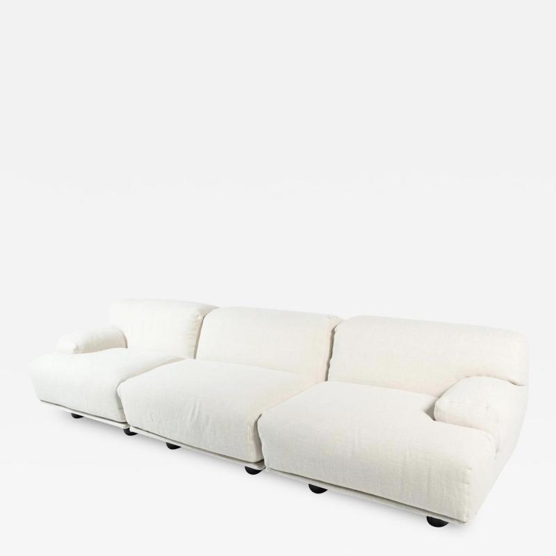 Mid Century Modern Modular Fiandra Sofa by Vico Magistretti Cassina Italy