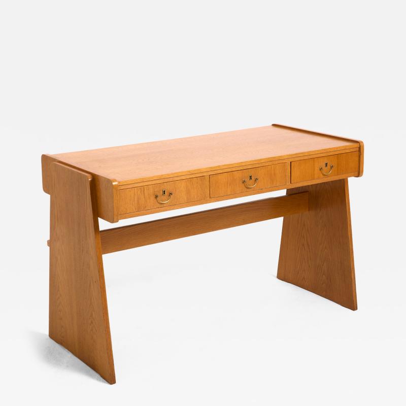 Mid Century Modern Oak Desk