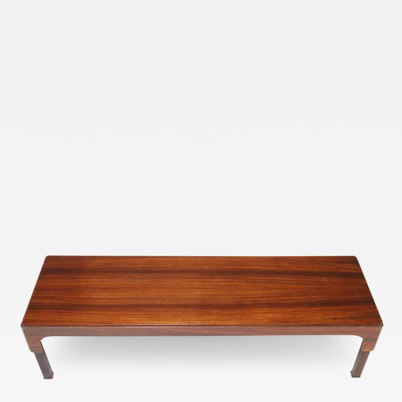 Mid Century Modern Rosewood Low Coffee Table