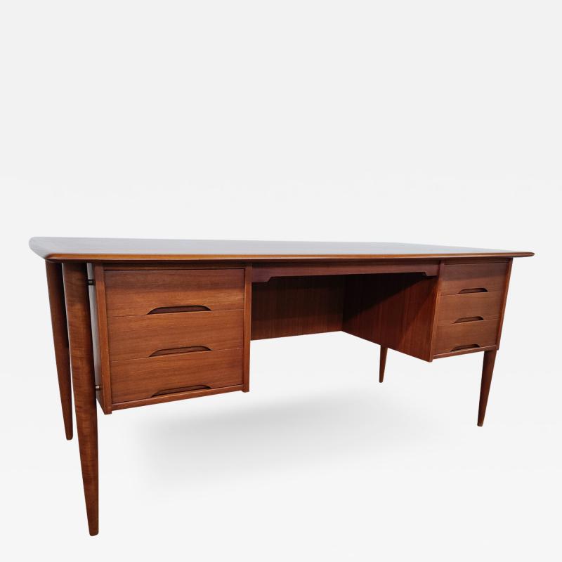 Mid Century Modern Scandinavian Wooden Desk