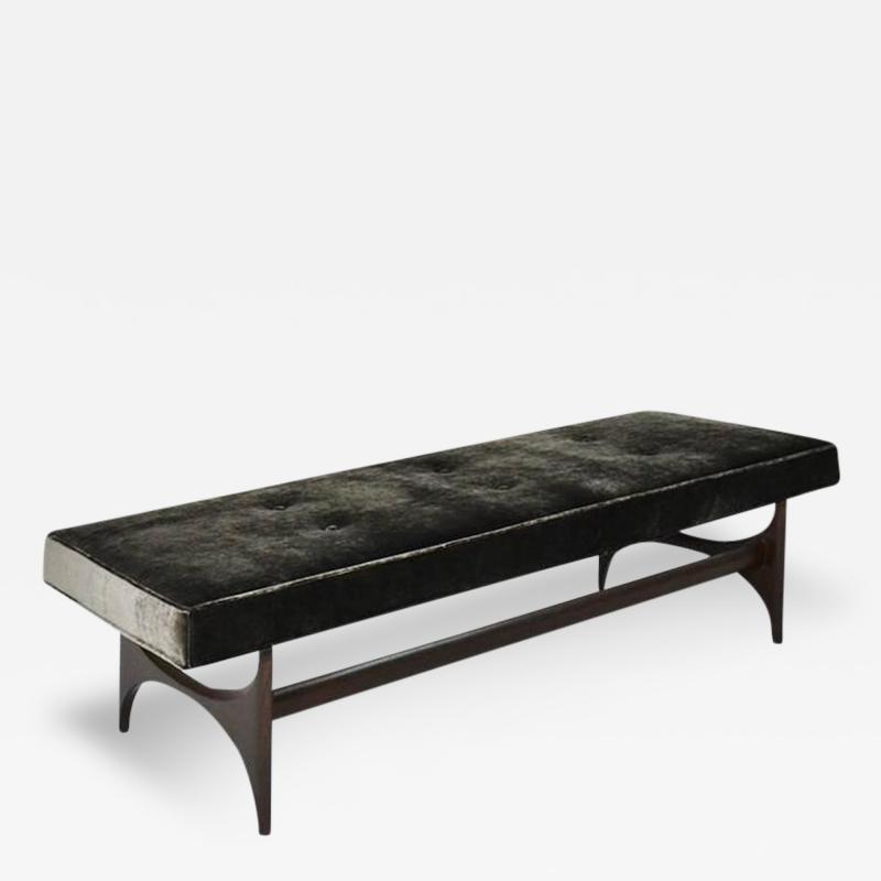 Mid Century Modern Sculptural Bench