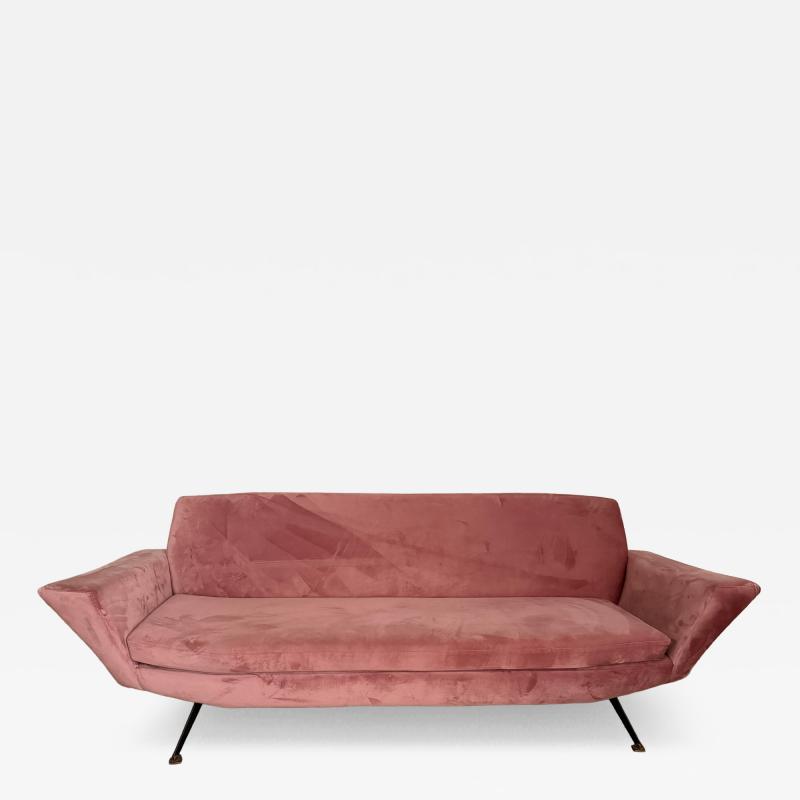 Mid Century Modern Sofa M538 by Studio APA for Lenzi Italy 1960s