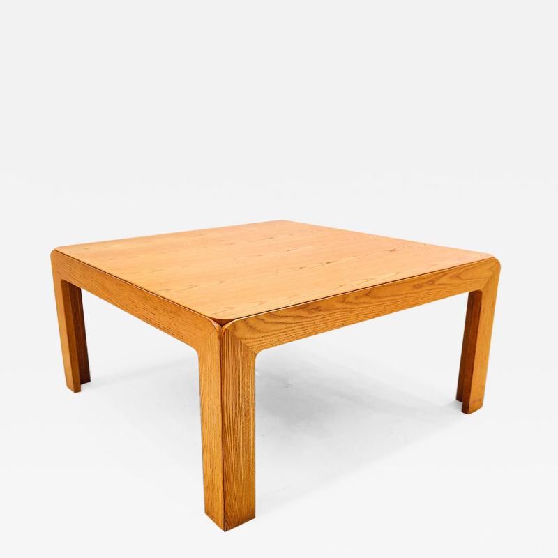 Mid Century Modern Square Wooden Coffee Table by Derk Jan de Vries