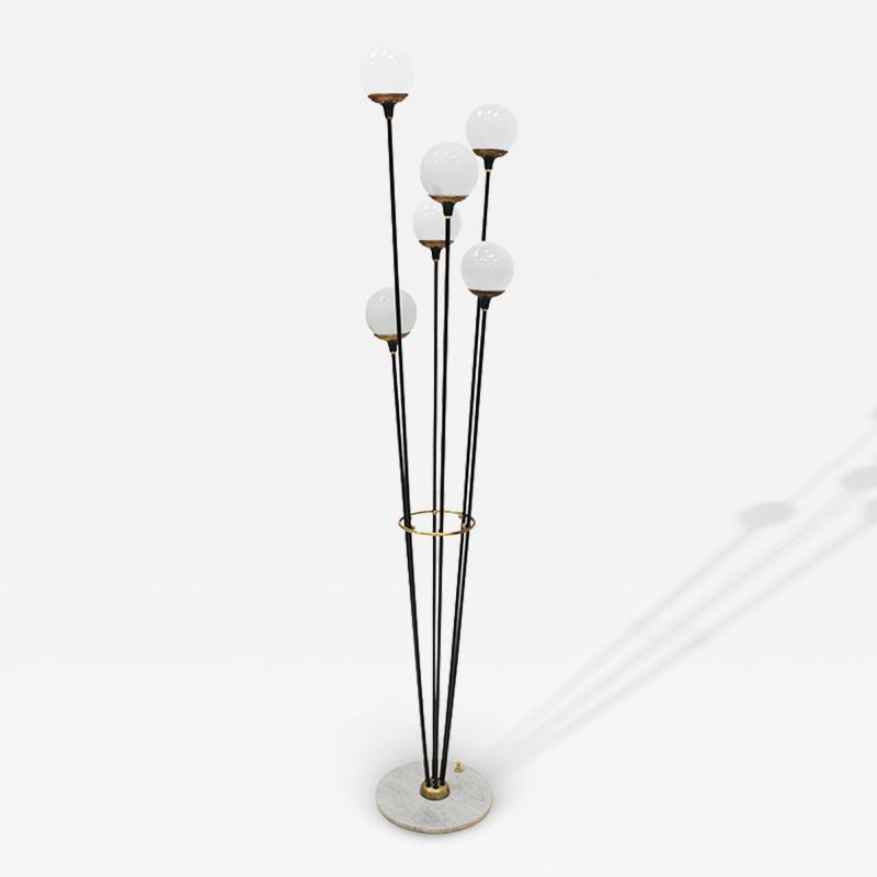 Mid Century Modern Stilnovo Floor Lamp Italy 1950s