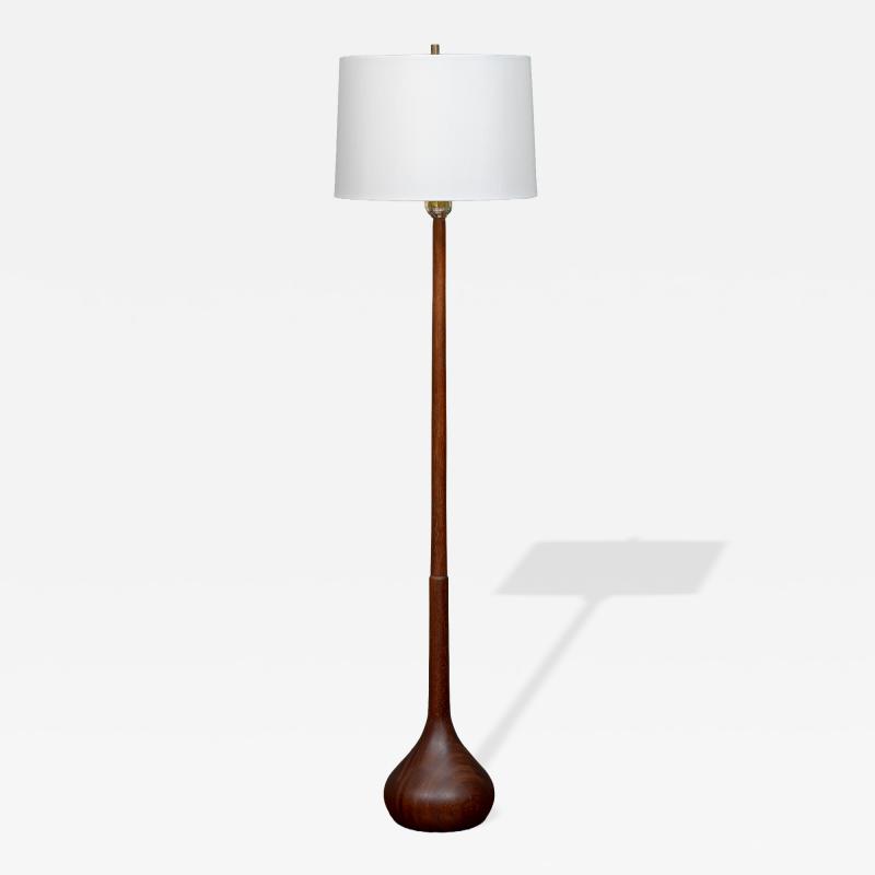 Mid Century Modern Teak Floor Lamp