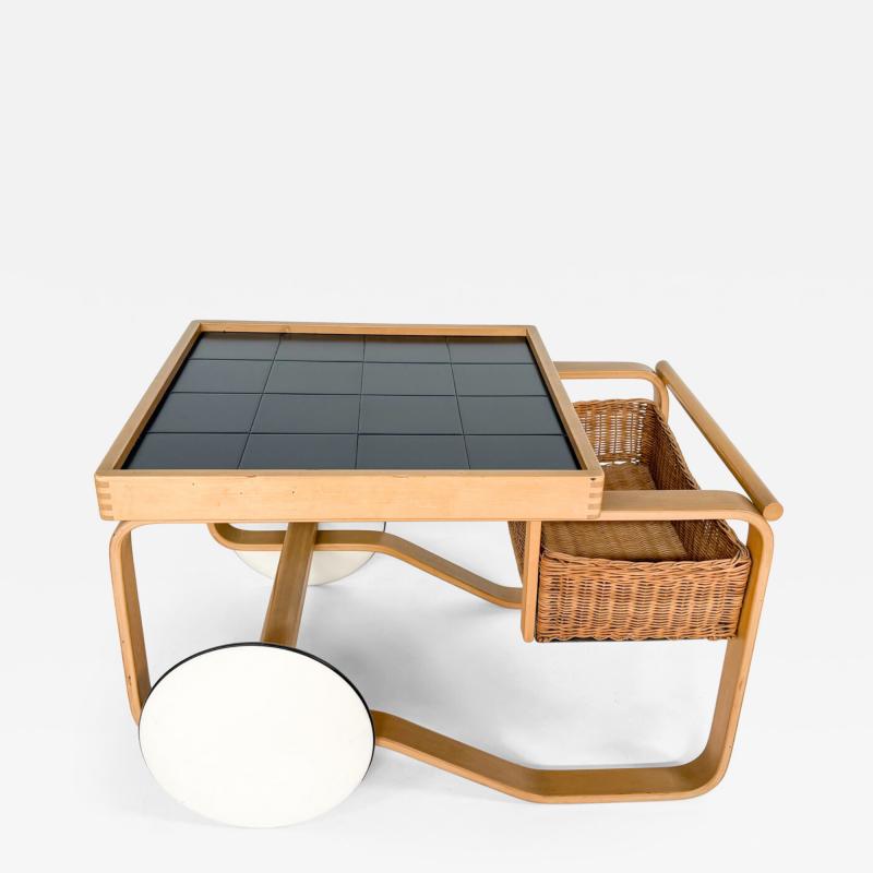 Mid Century Modern Trolley Model 900 by Alvar Aalto for Artek 1950s