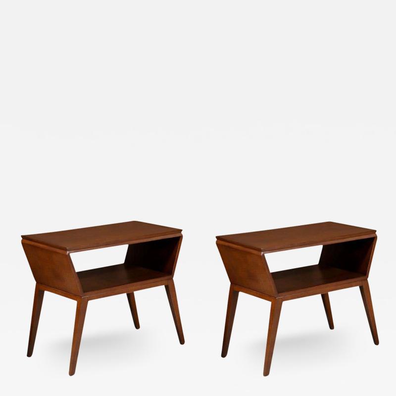 Mid Century Modern Two Tier Side Tables by Westwood for Moderns