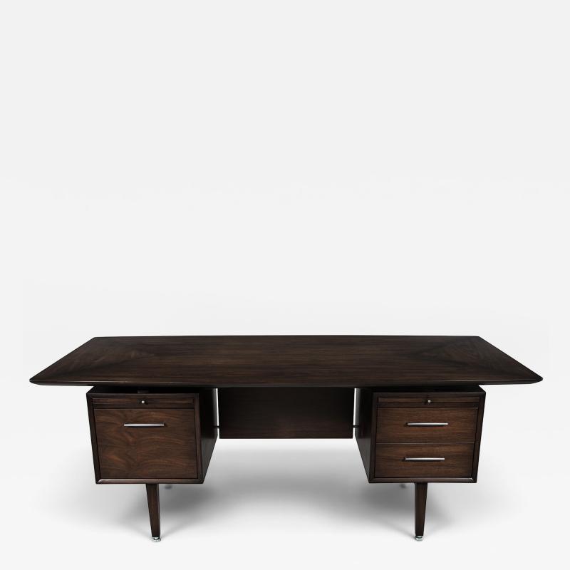 Mid Century Modern Walnut Desk Myrtle Desk